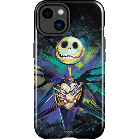 Disney The Nightmare Before Christmas Jack Skellington Art iPhone 15 Impact Case